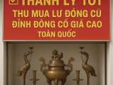 Chuyên Thu Mua Lư Đồng Cũ, Đỉnh Đồng Giá Cao Tại TPHCM & Các Tỉnh