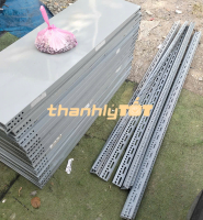 Thanh Lý Kệ Sắt V Lỗ Lắp Ráp Giá Rẻ Tại TPHCM