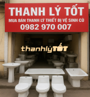 Thanh lý Thiết Bị Vệ Sinh Cũ, Bồn Cầu, Bồn Tắm Giá Rẻ