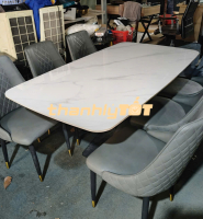 Thanh Lý Bộ Bàn Ăn 6 Ghế Mặt Đá Giá Rẻ – Đẹp Sang