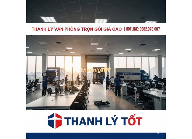 Thu Mua Thanh Lý Văn Phòng Tận Nơi, Giá Cao, Nhanh Gọn