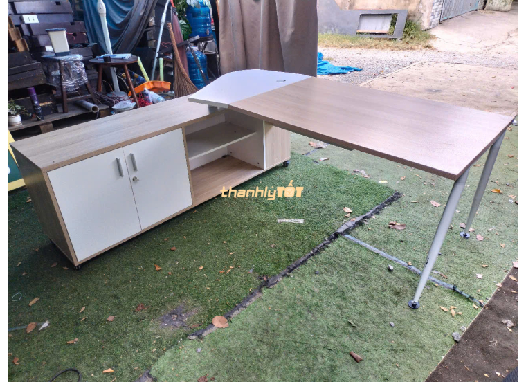 Thanh Lý Bàn Giám Đốc Chữ L Giá Rẻ Đẹp Tại TPHCM